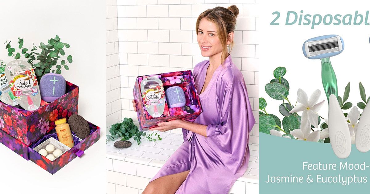 PEAQ AROMA, PLEASURE, ESCAPEセット Lo Bosworth and BIC Soleil Escape Razors Launch Limited-Edition 5