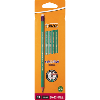 BIC<span class='superscr'>®</span> Graphite 655 with eraser