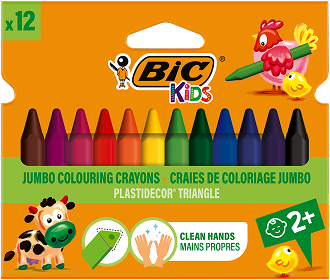 BIC<span class='superscr'>®</span> Kids Plastidecor Triangle 